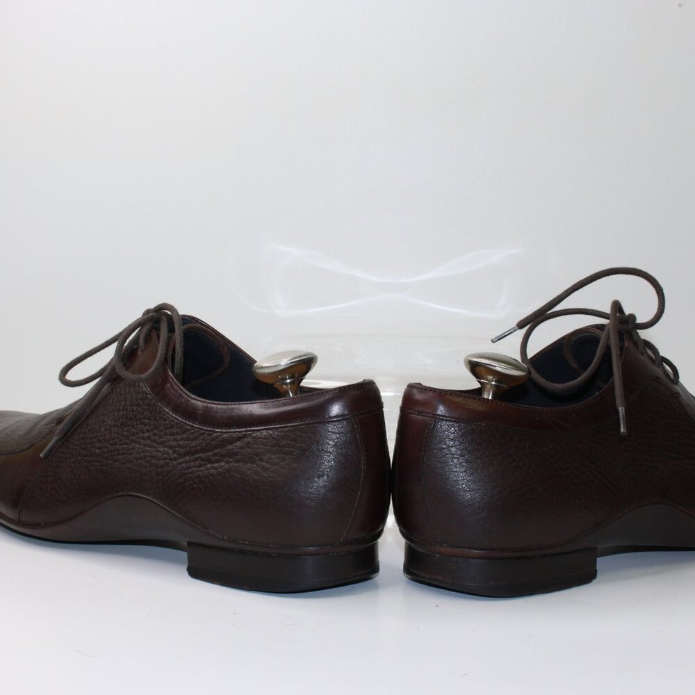 Rare Mezlan Custom Brown Leather Dress Shoes (8.5 US) - Picture 4 of 9